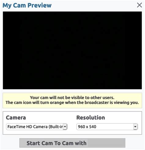 How to Cam to Cam on Chaturbate